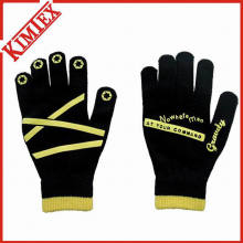 Winter Knitted Acrylic Magic Promotional Glove